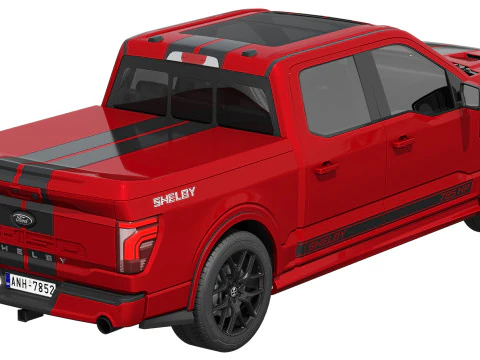 Shelby F-150 Super Cobra 2024 Modelo 3D