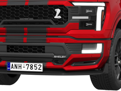 Shelby F-150 Super Snake 2024 3Dモデル