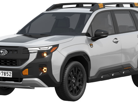 Subaru Forester Wilderness 2026 3D Model