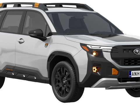 Subaru Forester Wilderness 2026 3Dモデル