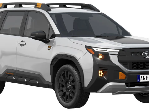 Subaru Forester Wilderness 2026 3D Model