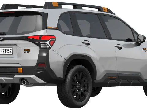 Subaru Forester Wilderness 2026 3D Model