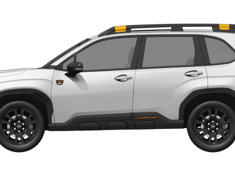 Subaru Forester Wilderness 2026 3D Model