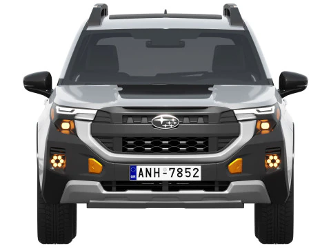 Subaru Forester Wilderness 2026 3D Model
