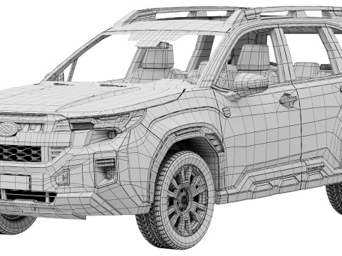 Subaru Forester Wilderness 2026 3D Model