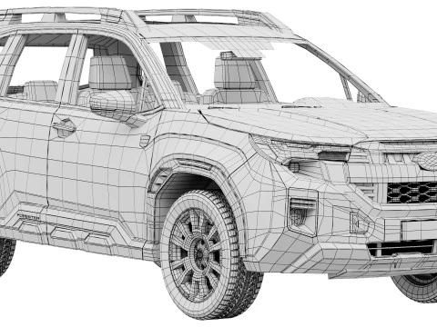 Subaru Forester Wilderness 2026 3D Model