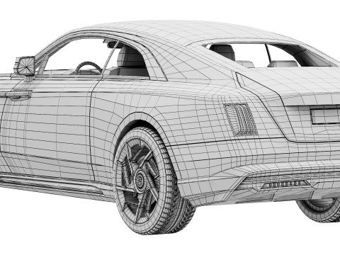 Spectre Black Badge Modelo 3D