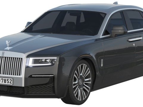 Ghost luxury sedan 3D Модель