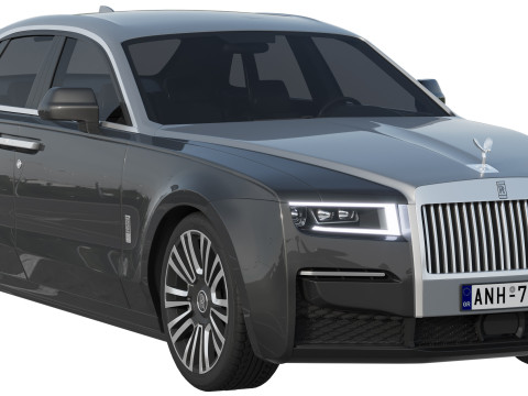 Ghost luxury sedan 3Dモデル