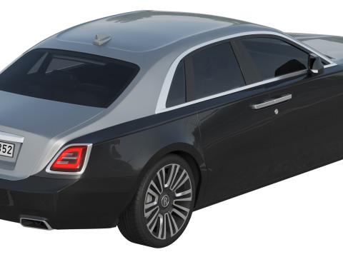 Ghost luxury sedan 3Dモデル