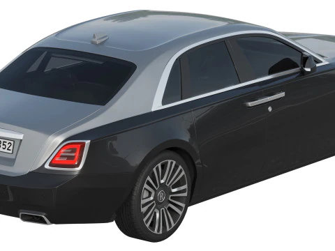 Ghost luxury sedan 3D Model