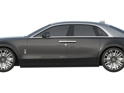 Ghost luxury sedan 3D Model