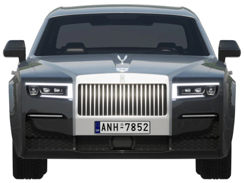 Ghost luxury sedan 3D Model