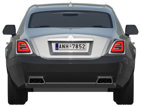 Ghost luxury sedan 3D Model