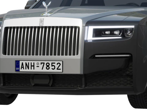 Ghost luxury sedan 3D Model