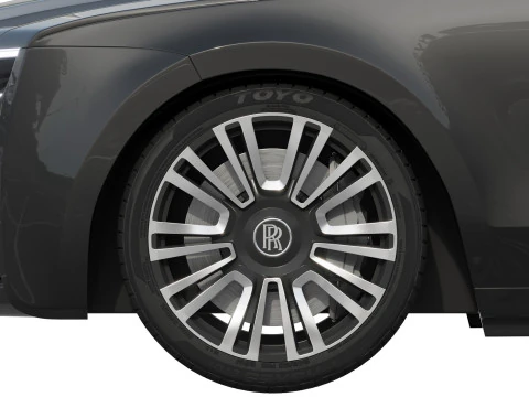 Ghost luxury sedan 3D Model