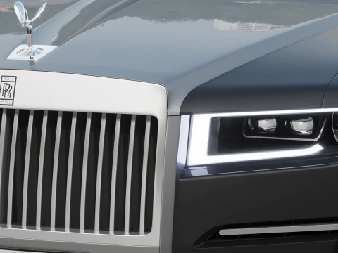 Ghost luxury sedan 3D Model