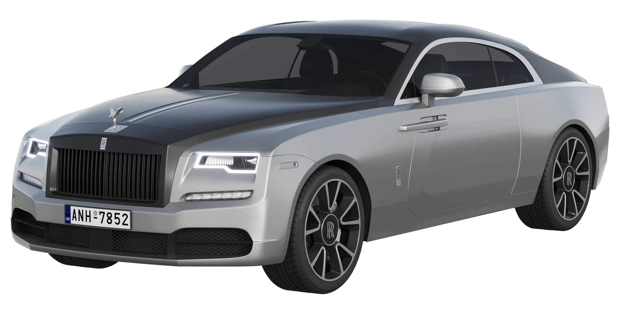 Wraith luxury coupe 3D Model .c4d .max .obj .3ds .fbx .stl .blend 