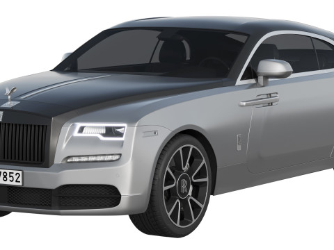 Wraith luxury coupe 3D Модель