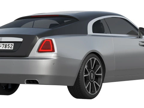 Wraith luxury coupe 3D Model