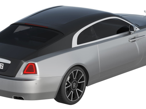 Wraith luxury coupe 3D Модель