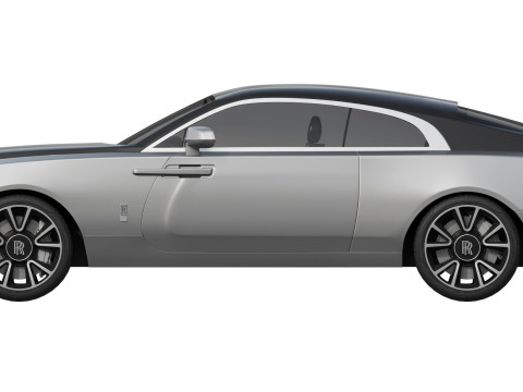 Wraith luxury coupe 3D Модель