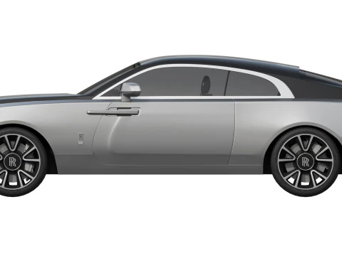 Wraith luxury coupe 3D Model
