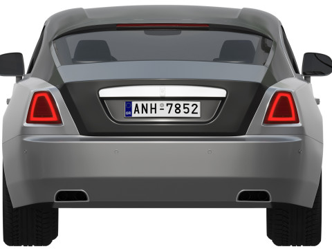 Wraith luxury coupe 3D Модель