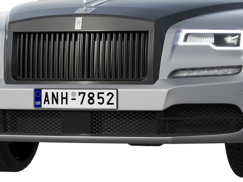 Wraith luxury coupe 3D Модель