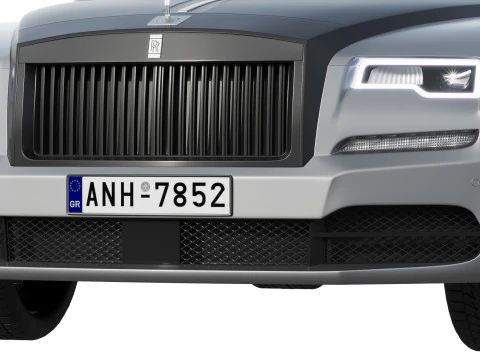 Wraith luxury coupe 3D Model