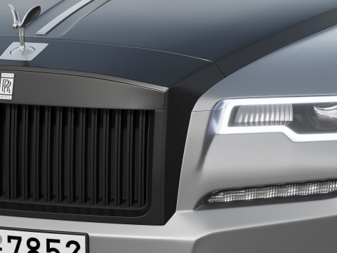 Wraith luxury coupe 3D Модель