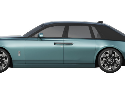 Phantom luxury sedan 3D Model