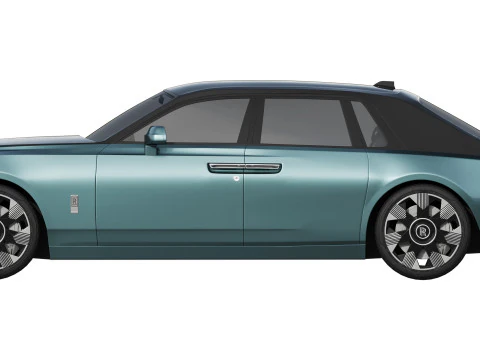Phantom luxury sedan 3D Model