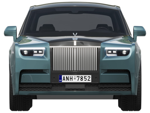 Phantom luxury sedan 3D Model