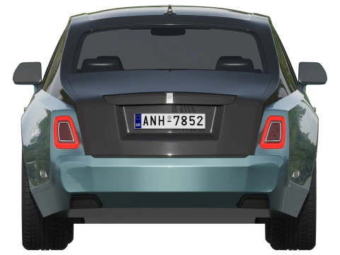 Phantom luxury sedan 3D Model