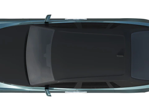 Phantom luxury sedan 3D Model