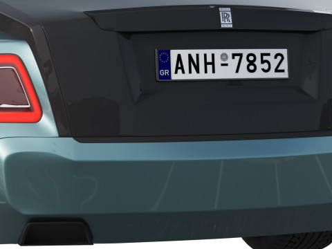 Phantom luxury sedan 3D Model