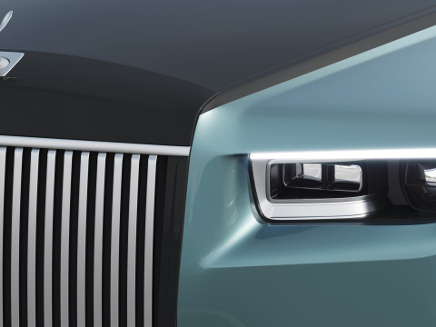 Phantom luxury sedan 3D Model