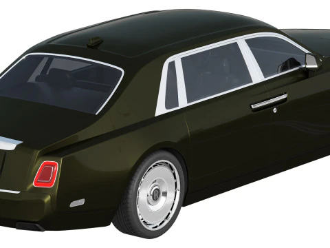 Phantom luxury sedan 3D Model