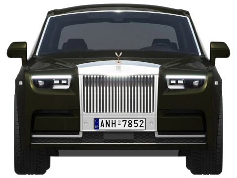 Phantom luxury sedan 3D Model