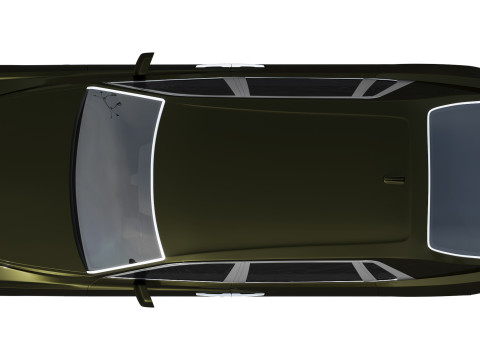 Phantom luxury sedan Modello 3D