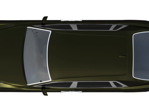 Phantom luxury sedan 3D Model