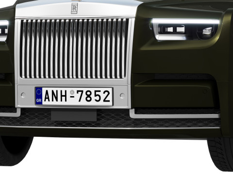 Phantom luxury sedan Modello 3D