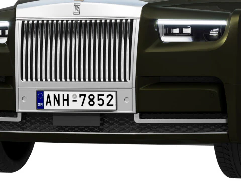 Phantom luxury sedan 3D Model