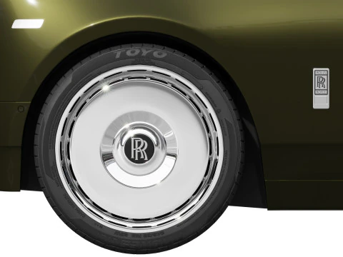 Phantom luxury sedan 3D Model