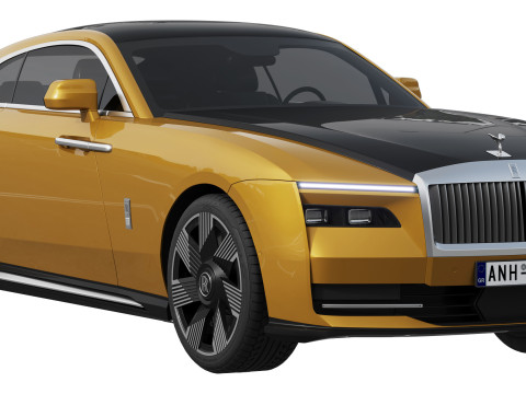 Spectre luxury coupe Modelo 3D