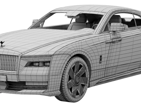Spectre luxury coupe 3D Model
