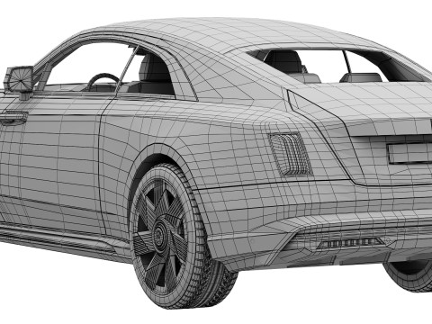 Spectre luxury coupe Modelo 3D