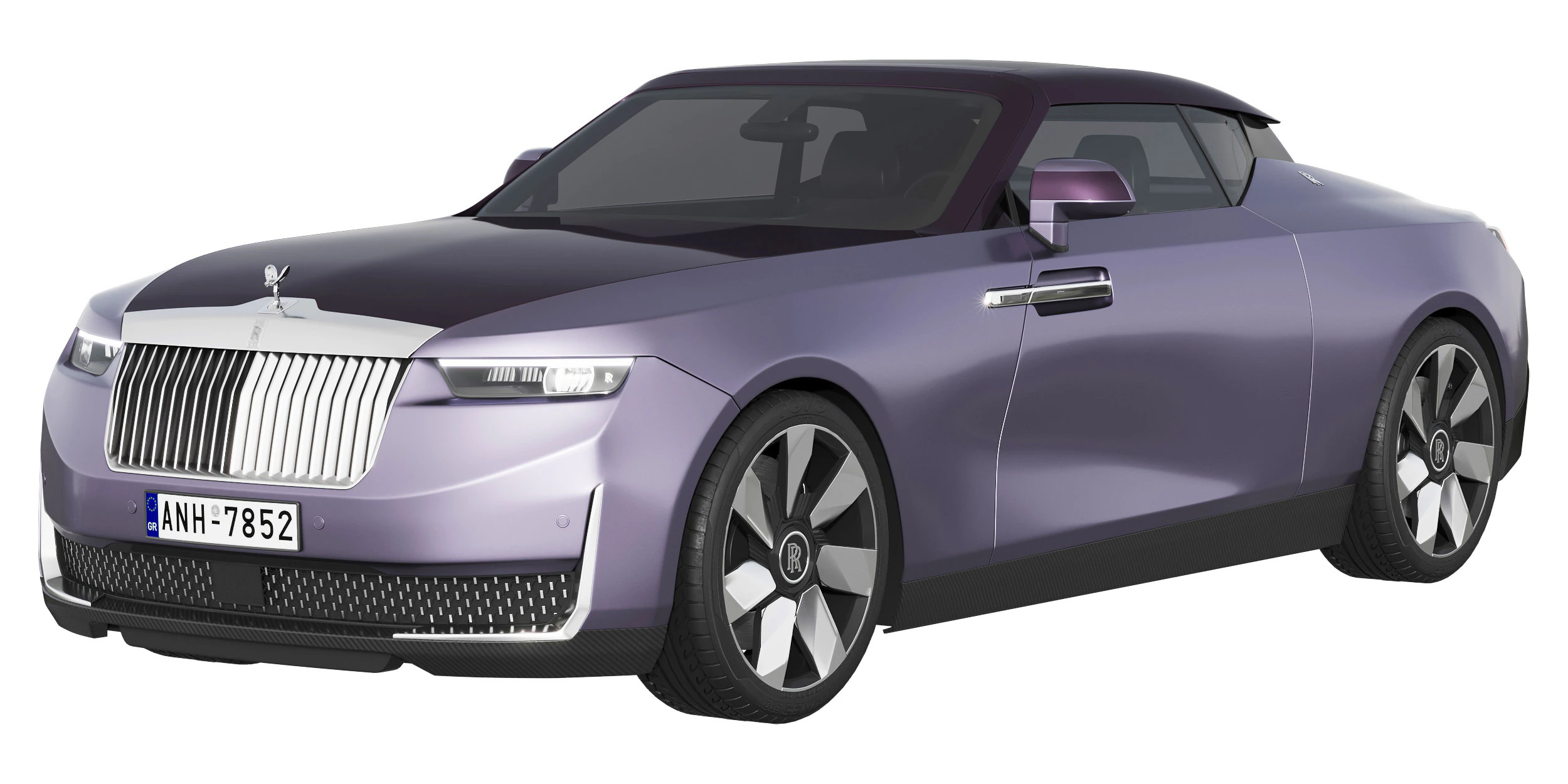 Droptail Amethyst luxury coupe 3D Model .c4d .max .obj .3ds .fbx .stl .blend 