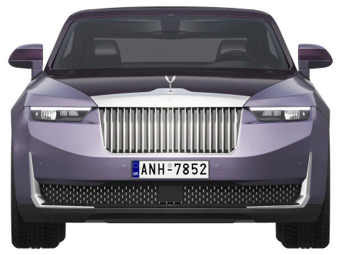Droptail Amethyst luxury coupe 3D Model